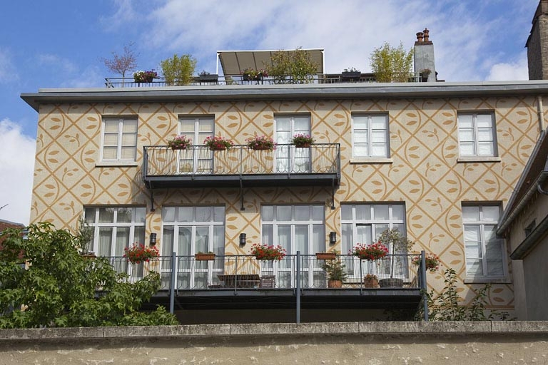 Logis secondaire, façade antérieure depuis la rue d'Anvers : de face. © Région Bourgogne-Franche-Comté, Inventaire du Patrimoine
