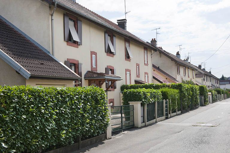 Vue de la rue de la Marne. © Région Bourgogne-Franche-Comté, Inventaire du patrimoine