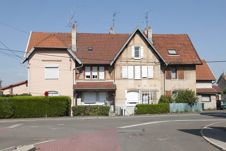 Habitation à quatre logements rue de Verdun. © Région Bourgogne-Franche-Comté, Inventaire du patrimoine