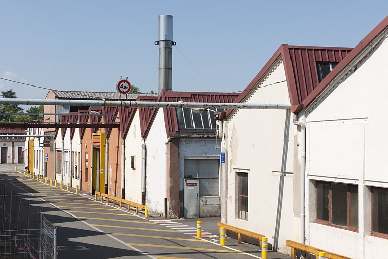 Pignons des ateliers ouest. © Région Bourgogne-Franche-Comté, Inventaire du patrimoine Pignons des ateliers ouest. © Région Bourgogne-Franche-Comté, Inventaire du patrimoine
