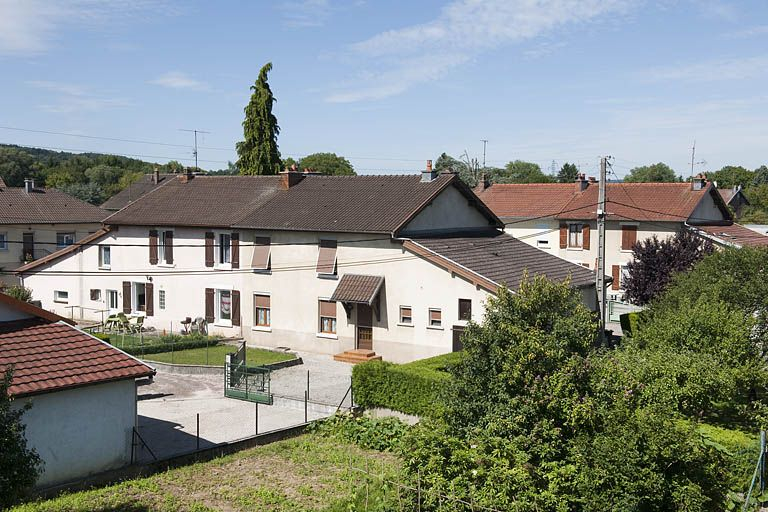 Vue d'ensemble depuis le nord. © Région Bourgogne-Franche-Comté, Inventaire du patrimoine