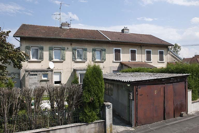 Habitation à étage. Façade ouest. © Région Bourgogne-Franche-Comté, Inventaire du patrimoine