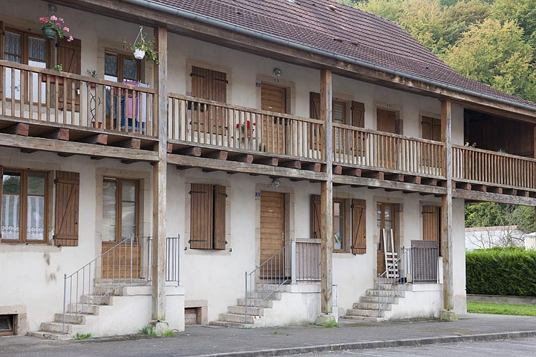 Façade nord. © Région Bourgogne-Franche-Comté, Inventaire du patrimoine