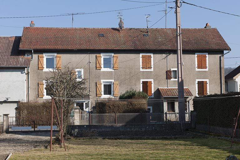 Immeuble vu de face. © Région Bourgogne-Franche-Comté, Inventaire du patrimoine