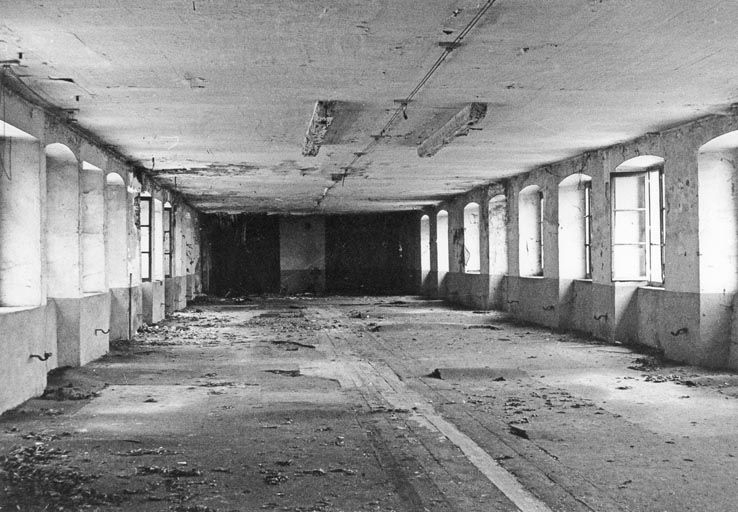 Atelier de fabrication : vue intérieure du deuxième étage. © Région Bourgogne-Franche-Comté, Inventaire du patrimoine