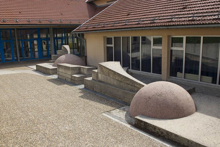 Vue d'ensemble depuis le sud. © Région Bourgogne-Franche-Comté, Inventaire du patrimoine