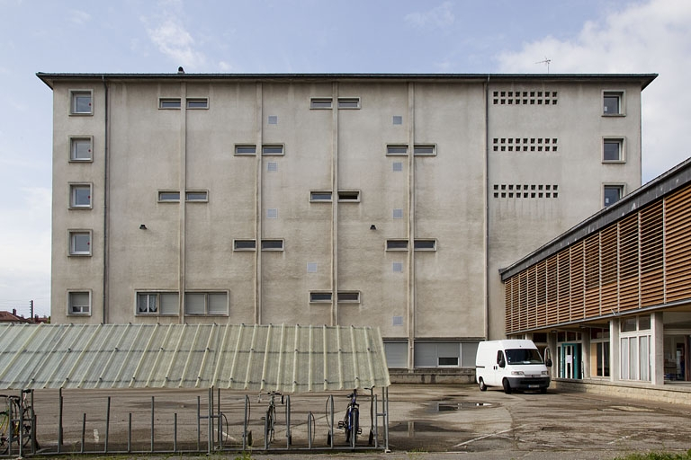Internat garçons, vu du nord. © Région Bourgogne-Franche-Comté, Inventaire du patrimoine