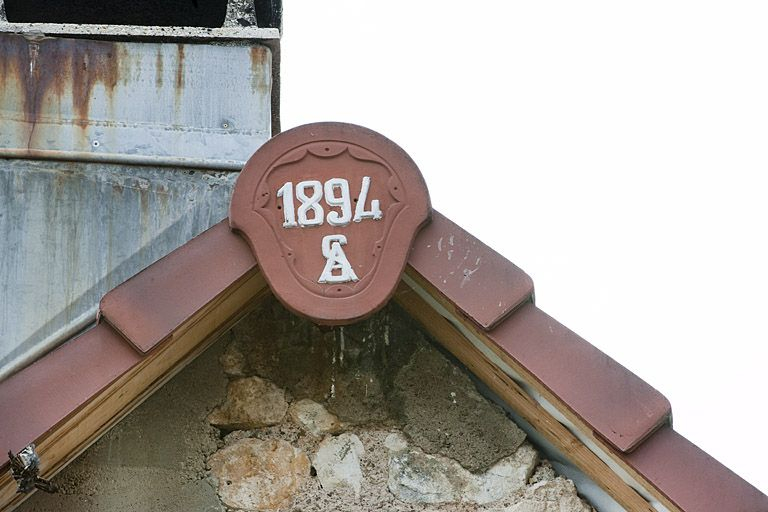 Antéfixe d'une maison (rue de la Gaieté). © Région Bourgogne-Franche-Comté, Inventaire du patrimoine