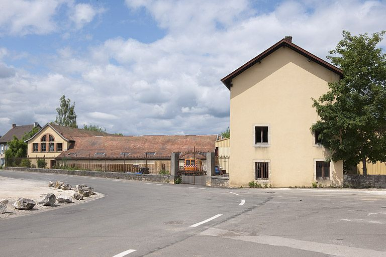 Vue d'ensemble depuis le sud. © Région Bourgogne-Franche-Comté, Inventaire du patrimoine