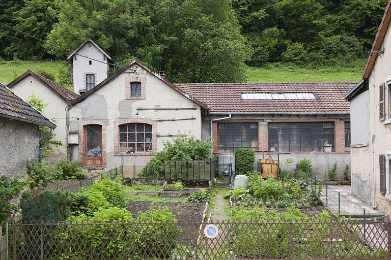 Extrémité sud de l'atelier. © Région Bourgogne-Franche-Comté, Inventaire du patrimoine