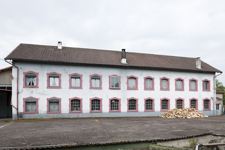 Atelier de fabrication. Façade antérieure. © Région Bourgogne-Franche-Comté, Inventaire du patrimoine