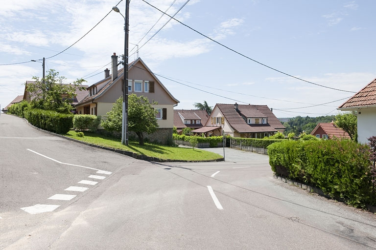 Maisons individuelles rues Charles Joly et Kléber Gretz. © Région Bourgogne-Franche-Comté, Inventaire du patrimoine