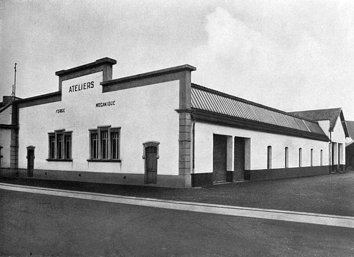 Ateliers de mécanique. © Région Bourgogne-Franche-Comté, Inventaire du patrimoine