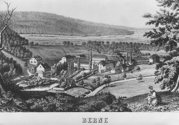 Hameau de Berne © Région Bourgogne-Franche-Comté, Inventaire du patrimoine