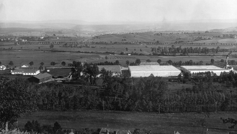 La plaine de Sochaux vu du fort Lachaux. © Région Bourgogne-Franche-Comté, Inventaire du patrimoine La plaine de Sochaux vu du fort Lachaux. © Région Bourgogne-Franche-Comté, Inventaire du patrimoine