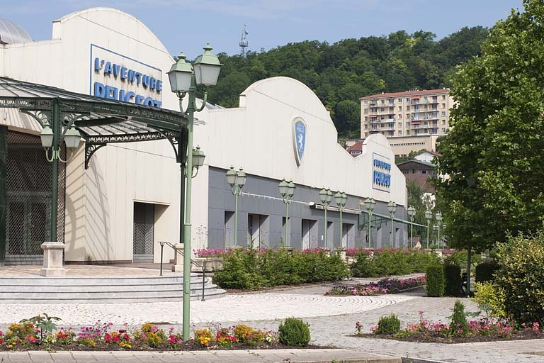Façade est du musée. © Région Bourgogne-Franche-Comté, Inventaire du patrimoine