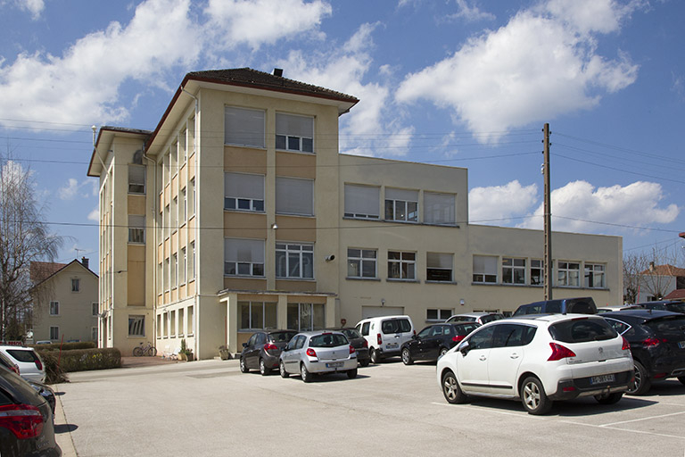 Façade latérale droite. © Région Bourgogne-Franche-Comté, Inventaire du patrimoine