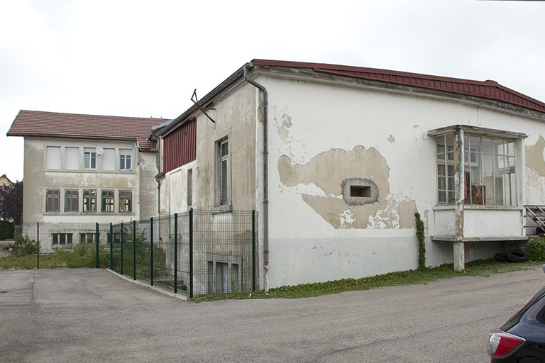 Façade postérieure et extensions. © Région Bourgogne-Franche-Comté, Inventaire du patrimoine Façade postérieure et extensions. © Région Bourgogne-Franche-Comté, Inventaire du patrimoine