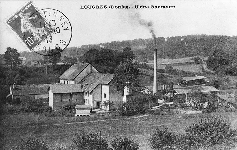 Lougres (Doubs). Usine Baumann. © Région Bourgogne-Franche-Comté, Inventaire du patrimoine