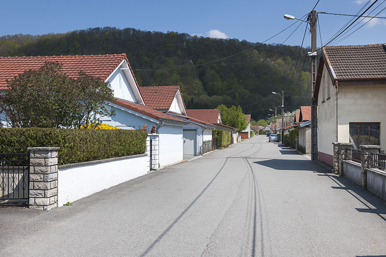Rue Emile Peugeot. © Région Bourgogne-Franche-Comté, Inventaire du patrimoine