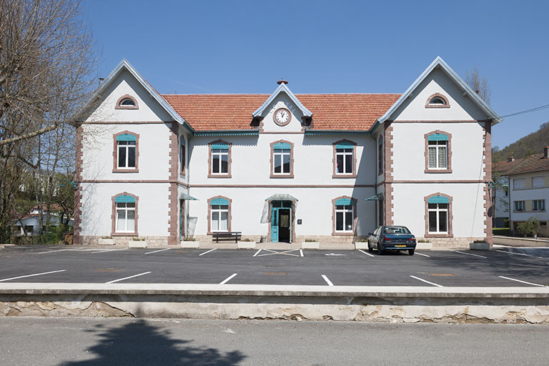 Vue d'ensemble depuis le sud. © Région Bourgogne-Franche-Comté, Inventaire du patrimoine