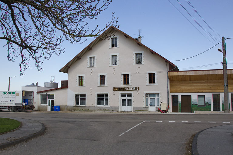 Façade antérieure. © Région Bourgogne-Franche-Comté, Inventaire du patrimoine
