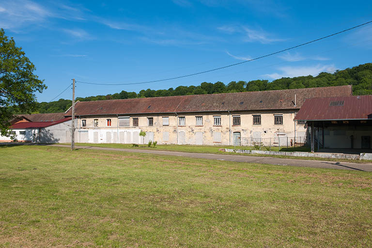 Atelier de pliage. Façade ouest. © Région Bourgogne-Franche-Comté, Inventaire du patrimoine