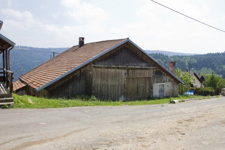 Façade postérieure. © Région Bourgogne-Franche-Comté, Inventaire du patrimoine