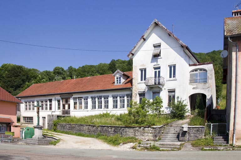 Usine de boîtes de montre Nappey Frères, à Charmauvillers. © Région Bourgogne-Franche-Comté, Inventaire du patrimoine Usine de boîtes de montre Nappey Frères, à Charmauvillers. © Région Bourgogne-Franche-Comté, Inventaire du patrimoine