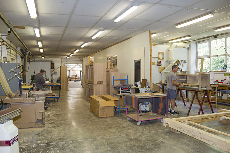 Intérieur de l'atelier de 1990. © Région Bourgogne-Franche-Comté, Inventaire du patrimoine