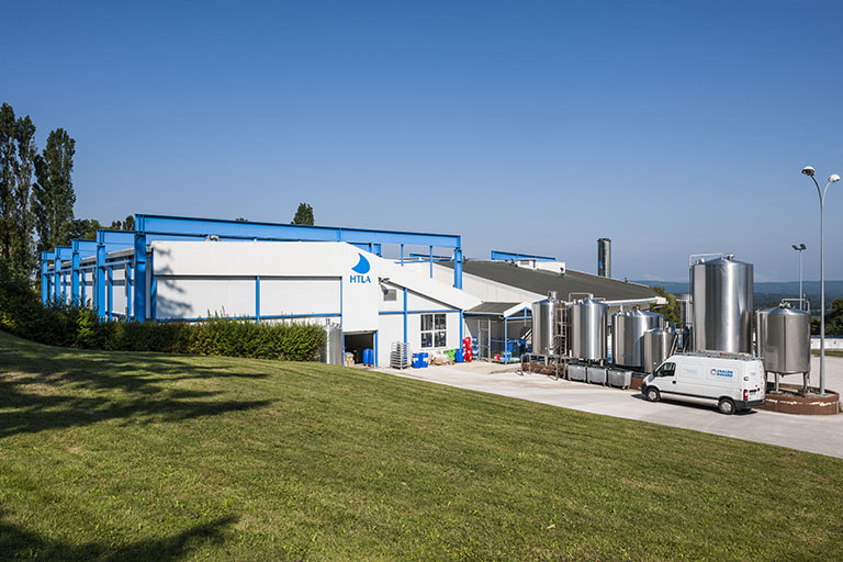 Angle sud-est du hall des technologies laitières et agro-alimentaires. © Région Bourgogne-Franche-Comté, Inventaire du patrimoine