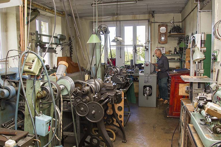 Fabrique de machines pour les horloger Berçot puis Roch, à Maîche. © Région Bourgogne-Franche-Comté, Inventaire du patrimoine Fabrique de machines pour les horloger Berçot puis Roch, à Maîche. © Région Bourgogne-Franche-Comté, Inventaire du patrimoine