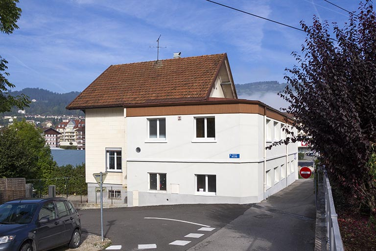 Atelier et maison : élévation sud. © Région Bourgogne-Franche-Comté, Inventaire du patrimoine