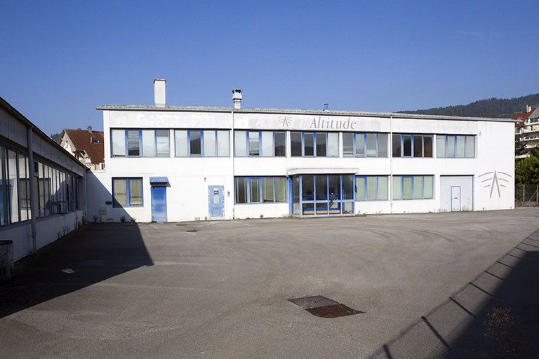 Bâtiment à étage : façade orientale. © Région Bourgogne-Franche-Comté, Inventaire du patrimoine