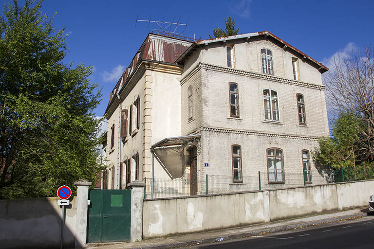 Logement patronal, de trois quarts depuis le sud-est. © Région Bourgogne-Franche-Comté, Inventaire du patrimoine