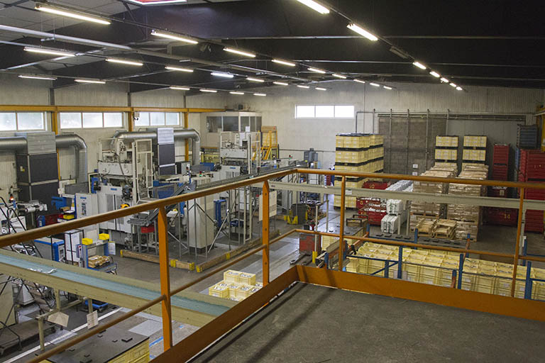 Site ancien : atelier d'injection zamak. © Région Bourgogne-Franche-Comté, Inventaire du patrimoine