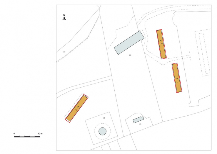 Plan-masse et de situation. © Région Bourgogne-Franche-Comté, Inventaire du patrimoine