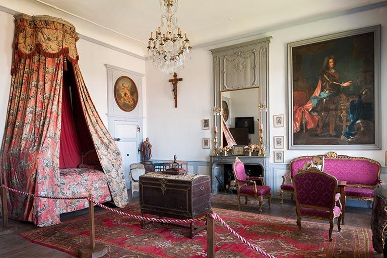 Salle située à l'ouest de l'aile nord © Région Bourgogne-Franche-Comté, Inventaire du patrimoine