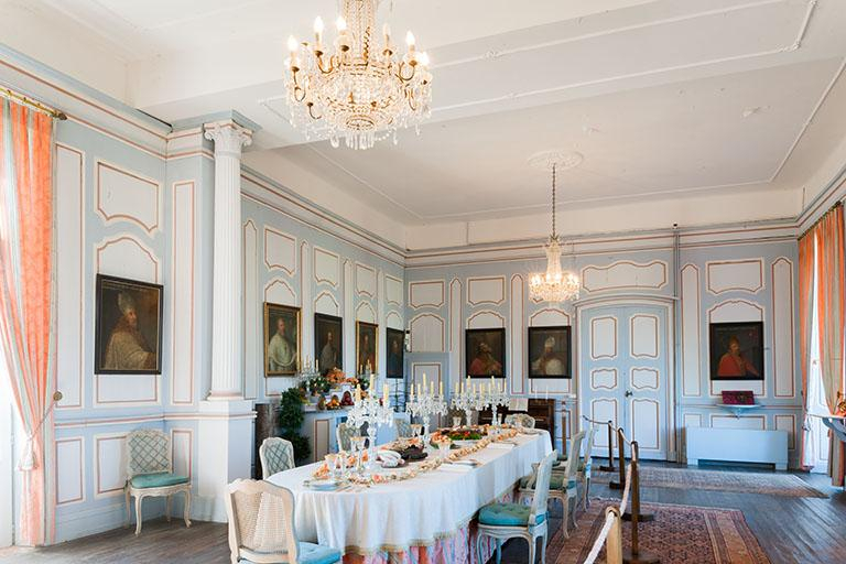 La salle de la partie Est de l'aile nord © Région Bourgogne-Franche-Comté, Inventaire du patrimoine