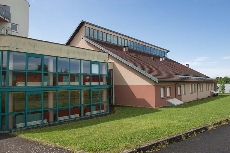 Façades postérieures nord de l'internat sud-ouest. © Région Bourgogne-Franche-Comté, Inventaire du patrimoine
