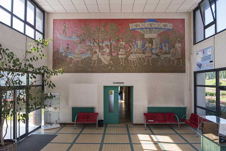 L'oeuvre dans son contexte. © Région Bourgogne-Franche-Comté, Inventaire du patrimoine L'oeuvre dans son contexte. © Région Bourgogne-Franche-Comté, Inventaire du patrimoine