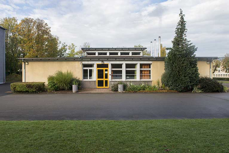 Façade est de la restauration. © Région Bourgogne-Franche-Comté, Inventaire du patrimoine