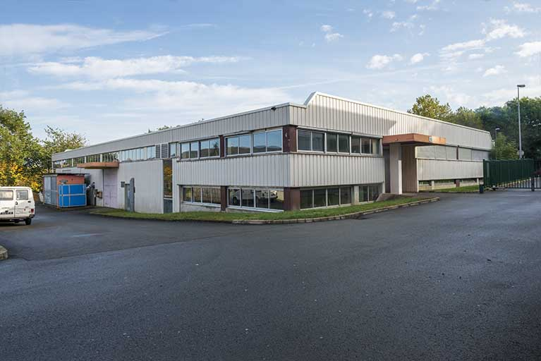Angle sud-ouest de l'atelier de chaudronnerie et entrée nord-est. © Région Bourgogne-Franche-Comté, Inventaire du patrimoine