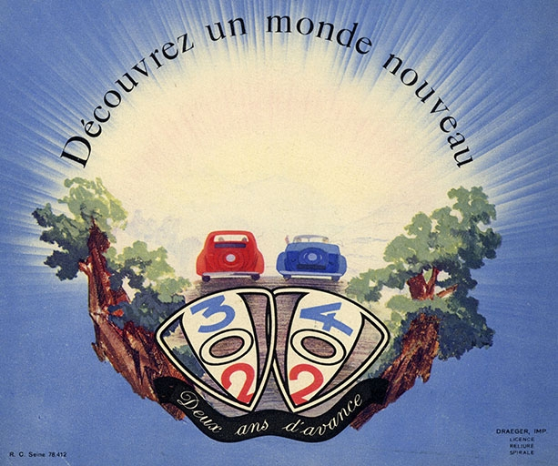 Affiche publicitaire Peugeot. © Région Bourgogne-Franche-Comté, Inventaire du patrimoine Affiche publicitaire Peugeot. © Région Bourgogne-Franche-Comté, Inventaire du patrimoine