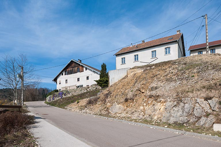Vue d'ensemble, depuis l'est. © Région Bourgogne-Franche-Comté, Inventaire du patrimoine
