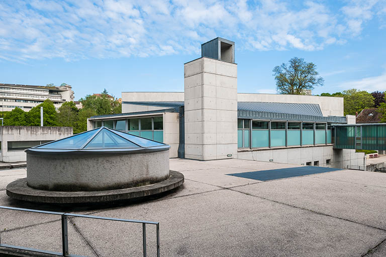 Angle sud-est du restaurant d'application. © Région Bourgogne-Franche-Comté, Inventaire du patrimoine