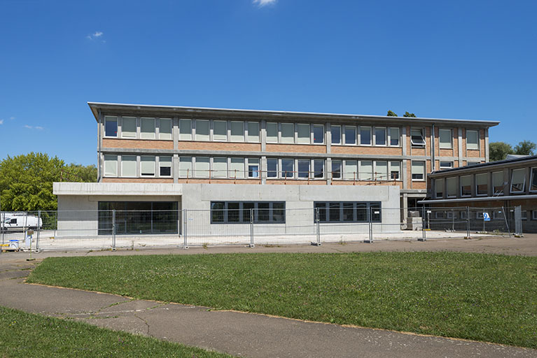 Façade antérieure sud de l'externat (ex-Léger)  © Région Bourgogne-Franche-Comté, Inventaire du patrimoine