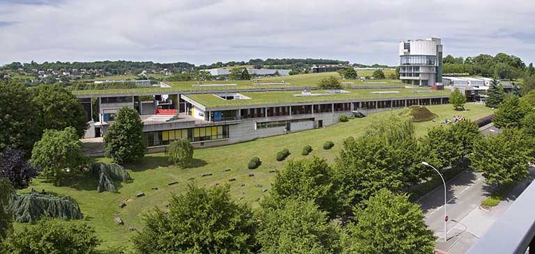 Vue d'ensemble depuis le sud.  © Région Bourgogne-Franche-Comté, Inventaire du patrimoine