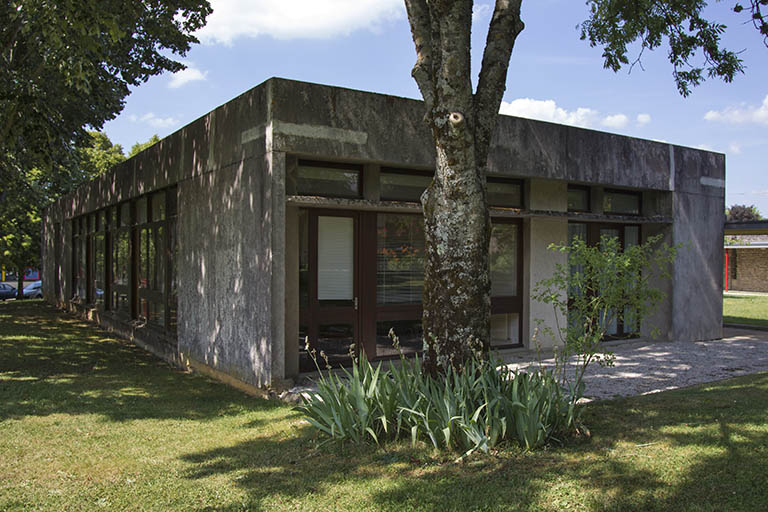 Angle sud-ouest de l'administration. © Région Bourgogne-Franche-Comté, Inventaire du patrimoine