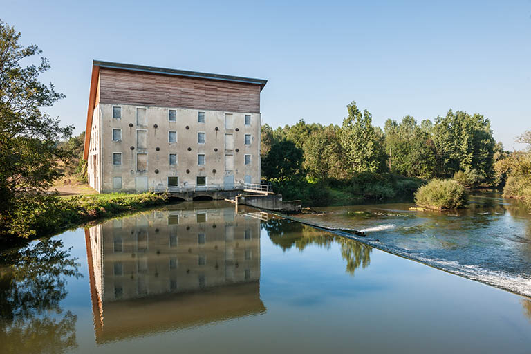 Vue d'ensemble depuis le pont. © Région Bourgogne-Franche-Comté, Inventaire du patrimoine